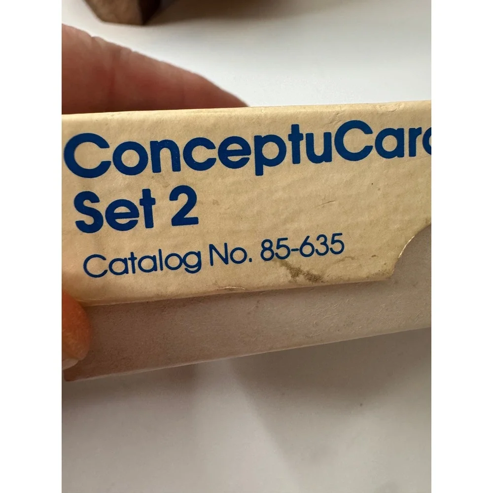 Vintage ConceptuCards Set‎ 2 Teaching Resources Educational Card Set Homeschool